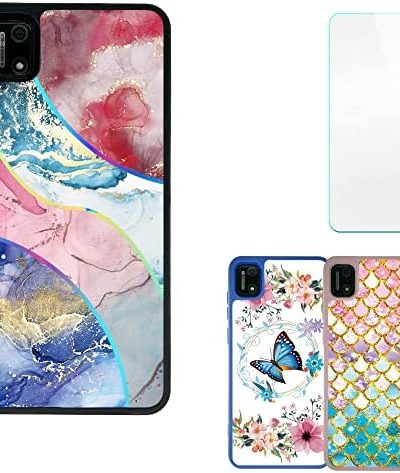 Cloud Mobile Stratus C7 Case Compatible with Cloud Stratus C7 Phone Case Cover [with Tempered Glass Screen Protector] [ Thickening Protection ] CH-SSS